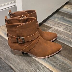 Women's Brown Booties